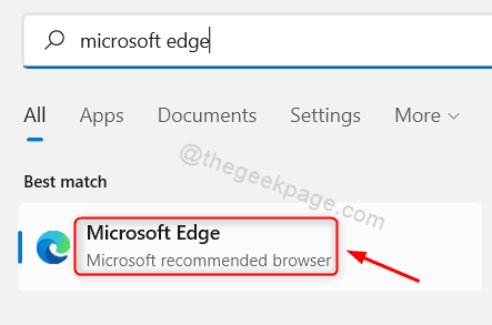 Microsoft Edge Bing Search Membuka Tab Baru Setiap Masa [Selesai]